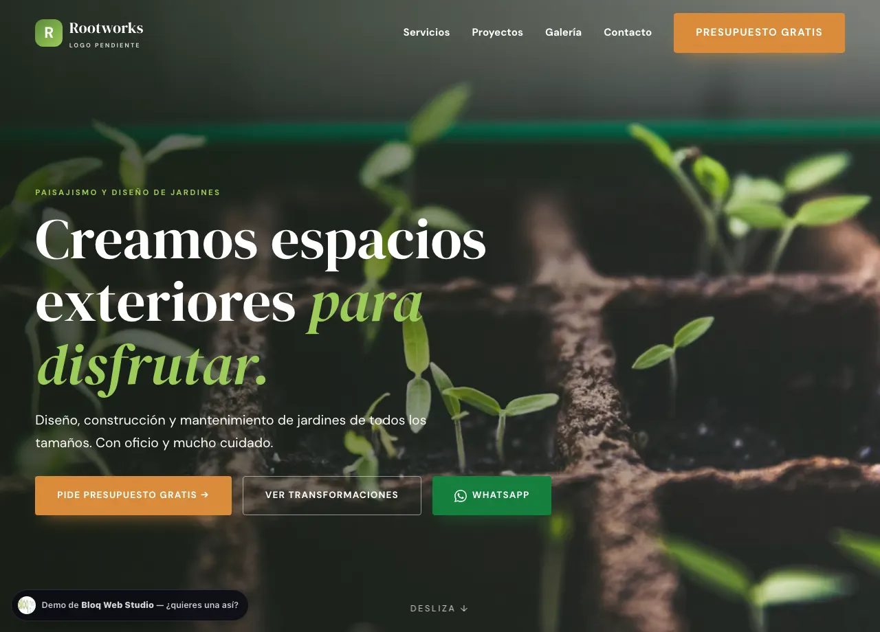 Vista previa: jardinería