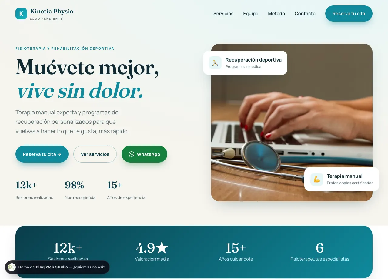Vista previa: fisioterapia